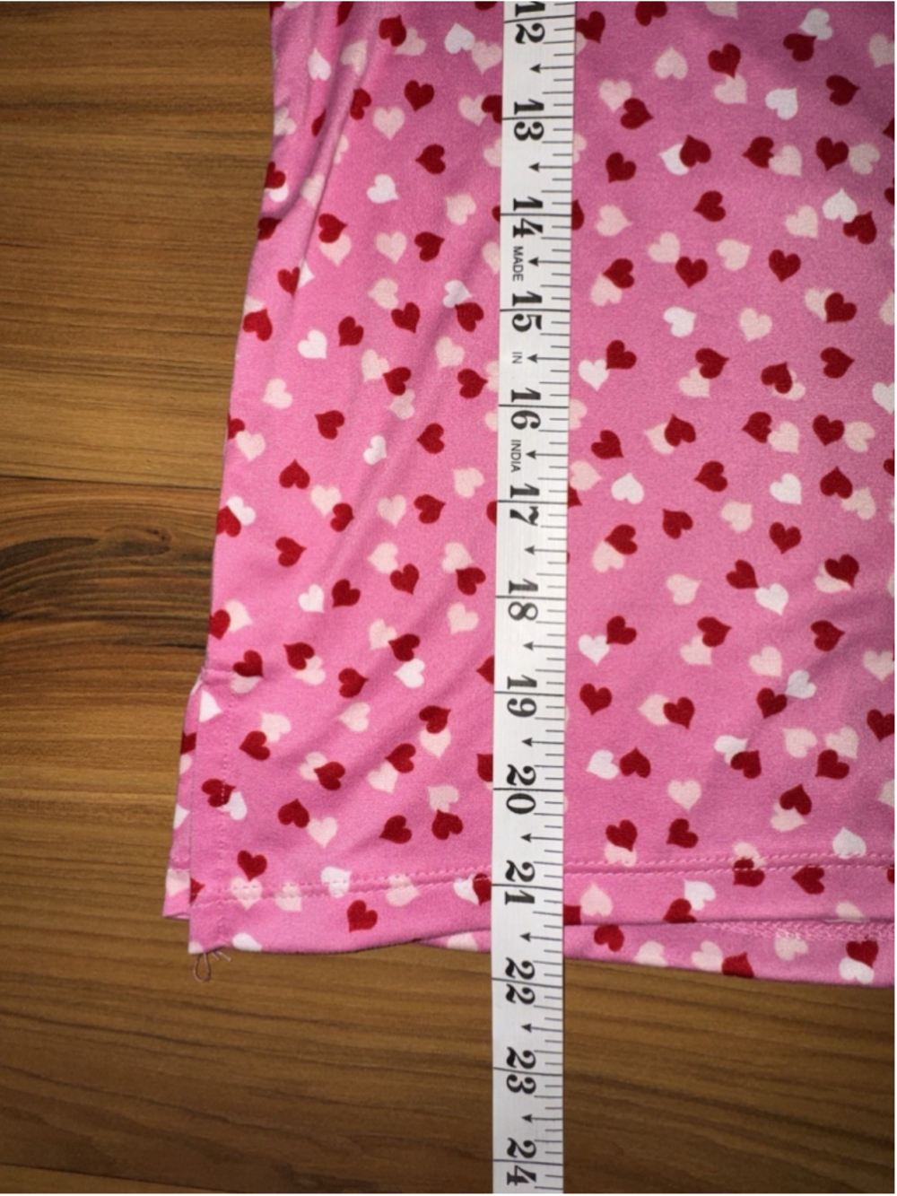 Kate Spade New York Heart Print Pajama Set Pink Loungewear Soft Girl PJ Medium - Picture 7 of 15